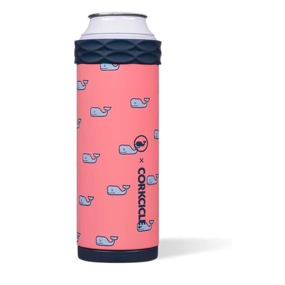 Corkcicle Slim Arctican with blue whales NEW! No box
